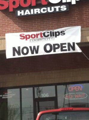 Brand new Sport Clips!