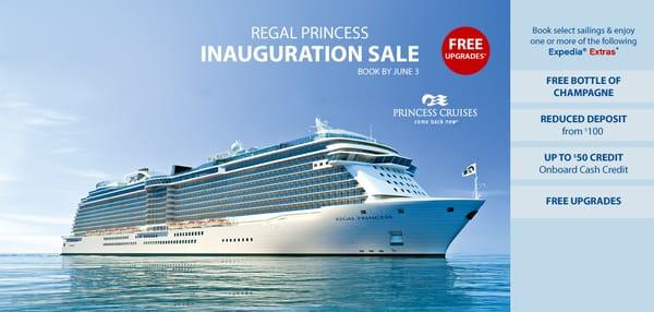 Regal Princess Inauguration Sale! May 2014