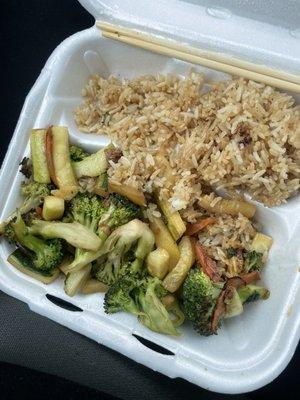 Vegetable hibachi