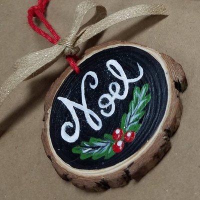 Hand painted ornament