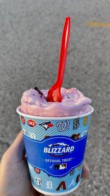 Very cherry chip blizzard