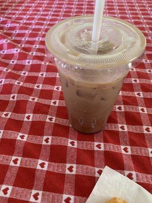 Mocha iced coffee