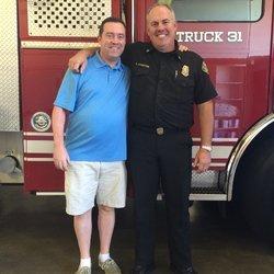 Fire chief Ron doing exceptionally well after spine surgery.