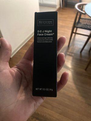 Revision Skincare DEJ Night Face Cream