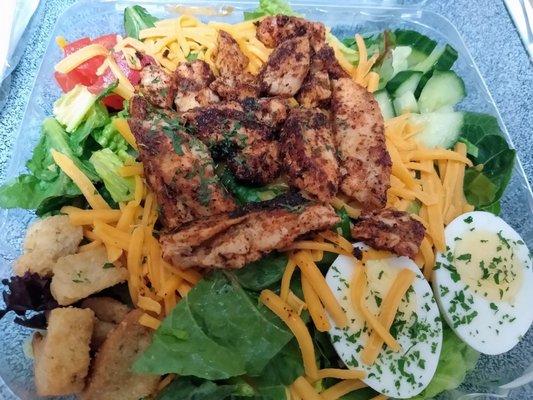 Blackened chicken salad