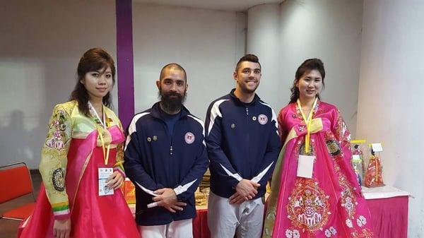 In New Delhi, India for the International Martial Arts Games 6 representing Team USA Pankration and Jendo/Arnis.