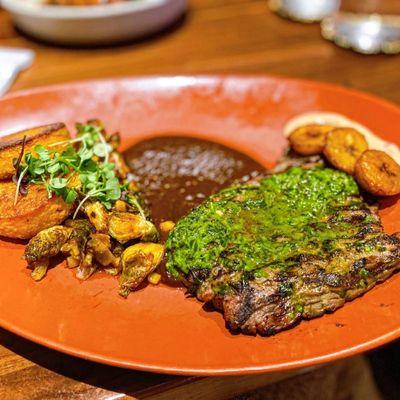 Chimichurri skirt steak (June special)