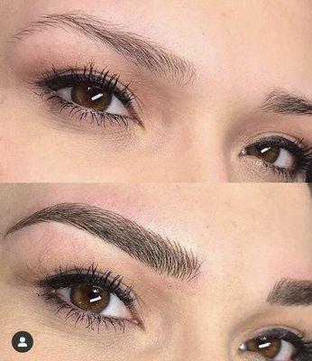 Gorgeous natural brows