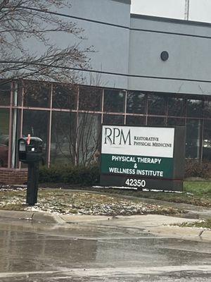 RPM Entry sign