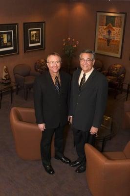 Drs Sherrill and Shaw, photo from Bryant studios