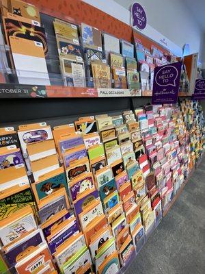 Small card section