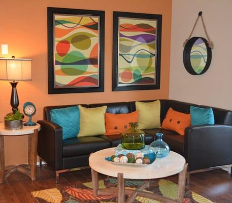 Come see our beautiful and stylish model apartment home!