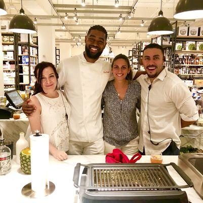 Guest chef at the Williams Sonoma store in Miami south beach. 1 year anniversary!