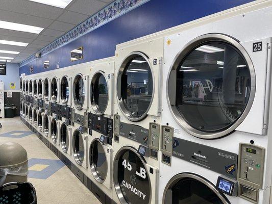 Tons of dryers