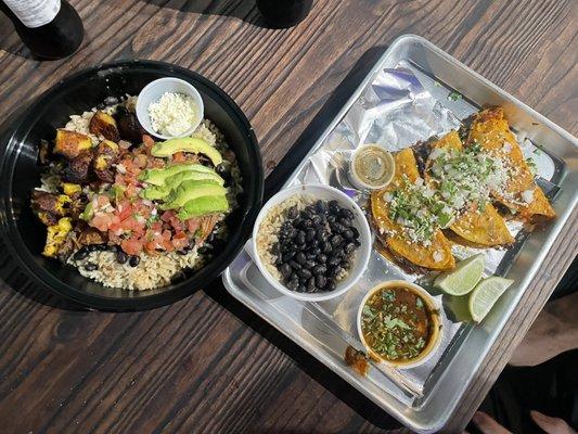 Bohemian Bowl & Tacos de Birria