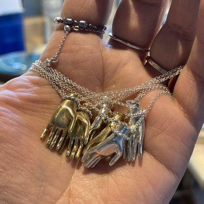 Hand necklace