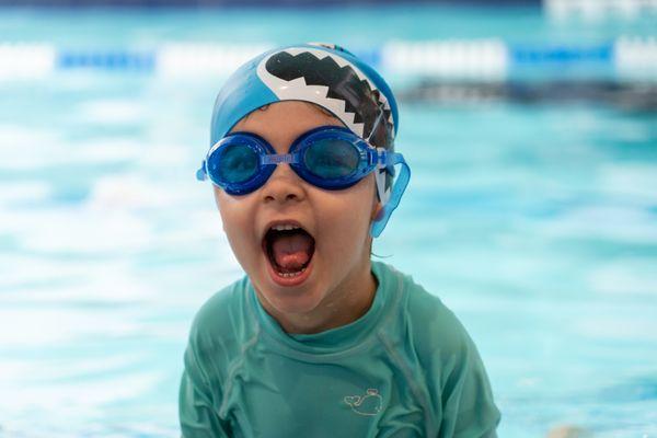 Kids should love the water and know how to swim safely. We make sure they do both!