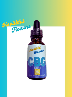 2,500mg CBG Broad-Spectrum Tincture Oil that helps with cognitive ability plus reduce pain and inflammation.