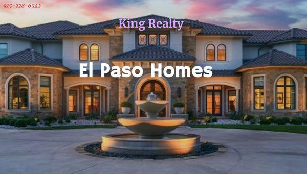 Whether you are selling or buying, in need of a property manager or commercial manager, call King Realty 915-328-6542  www.KingRealtyEP.com