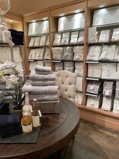 Sheets and towels section