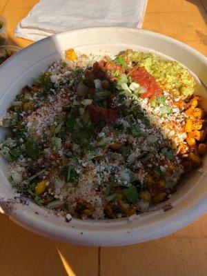 Mexican street corn bowl