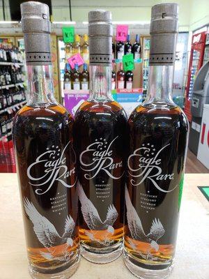 Eagle Rare available while supplies last.