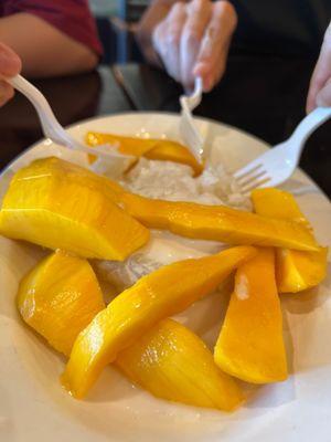 Mango with sticky rice