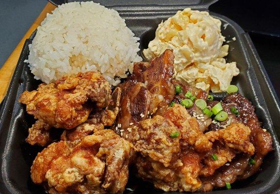 Garlic Chicken n Kalbi Ribs Combo