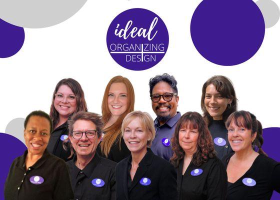 The team of Professional Organizers at Ideal Organizing + Design