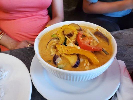 Red Curry with chicken