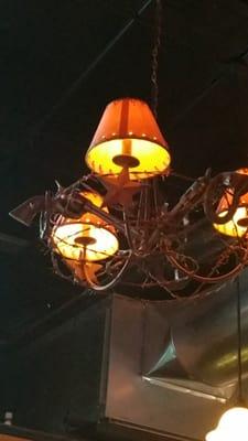 Cool chandelier!