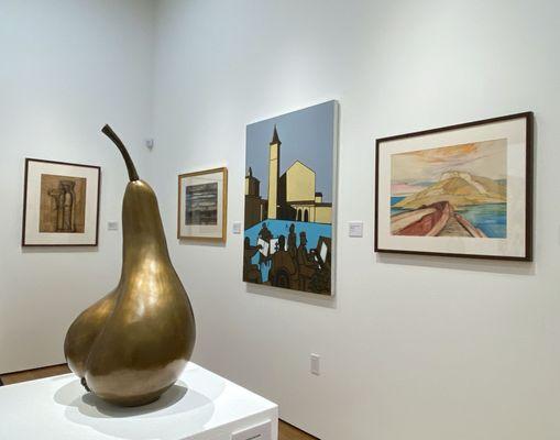 CLMA gallery during the Claremont Collects exhibition