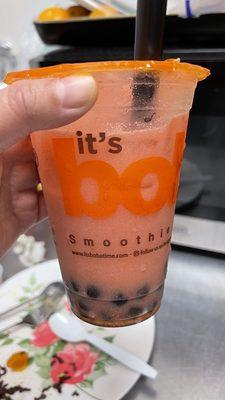 Strawberry milk tea