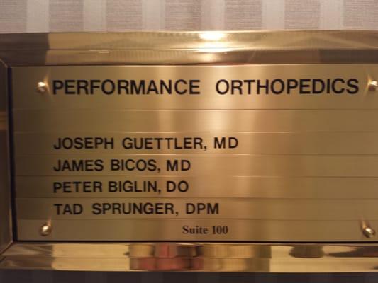 Performance Orthopedics