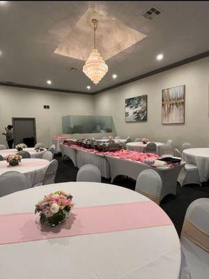 Destiny also offers a multi purpose room that can be used for: 
* Repast
* Wedding 
* Receptions
* Business Meetings
* And much more