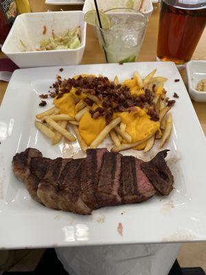 Steak (picanha) and Fries