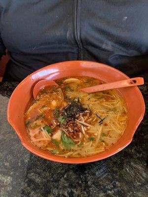 Spicy Seafood Korean Ramen