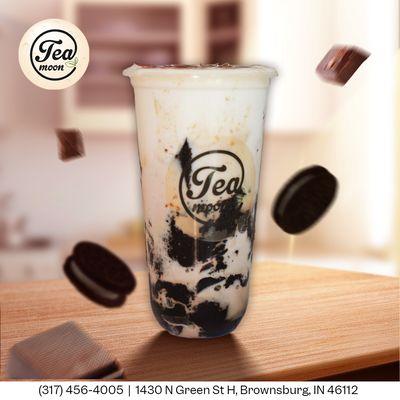 Craving something sweet and refreshing? Try our Oreo Milk Tea at Tea Moon!