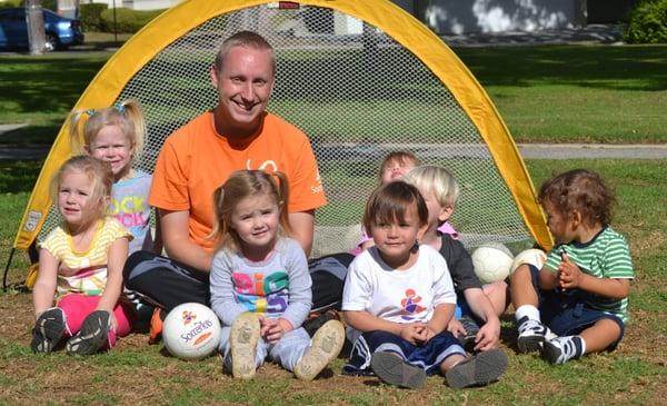 Coach Ben and his SoccerTots!