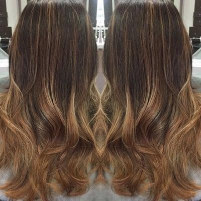 Balayage sombre by Nikki