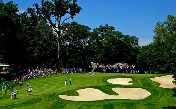 Hole 5 during the John Deere classic