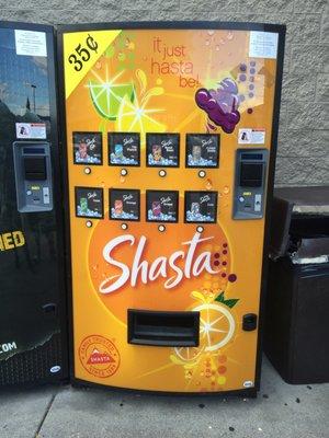 Shasta Soda machine! WOW!