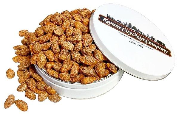 Small Kansas City Nut Company Cinnamon Almond Tin