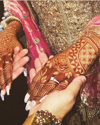 Bridal henna