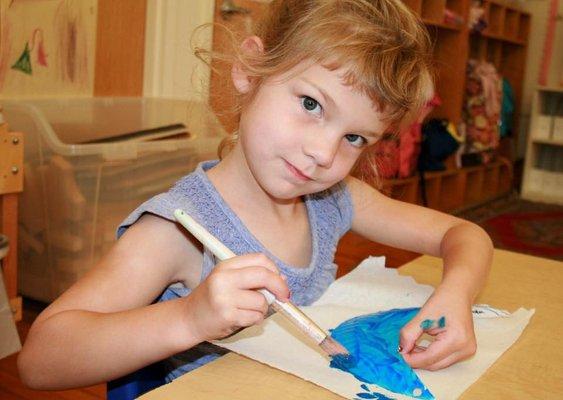 Arts and crafts at Summer Friends Camp at MPFS!