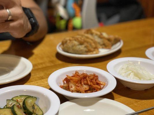 Mandu and sides