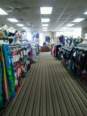 Swim suits, store interior