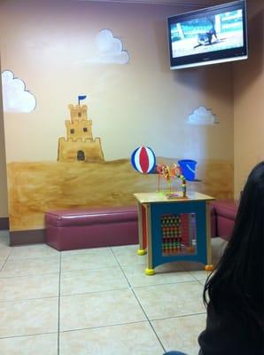 Kids waiting area