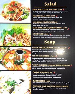 A Must try authentic soup and salad