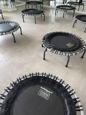 Rebound class trampolines